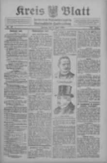 Kreis Blatt f&uuml;r den Kreis Neutomischeler zugleich Hopfenzeitung 1910.07.01 Jg.29 Nr52
