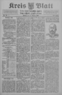 Kreis Blatt f&uuml;r den Kreis Neutomischeler zugleich Hopfenzeitung 1910.08.26 Jg.29 Nr68