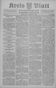 Kreis Blatt f&uuml;r den Kreis Neutomischeler zugleich Hopfenzeitung 1910.09.09 Jg.29 Nr72