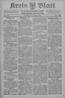 Kreis Blatt f&uuml;r den Kreis Neutomischeler zugleich Hopfenzeitung 1910.10.04 Jg.29 Nr79