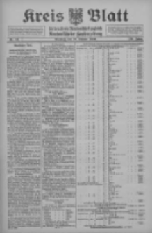 Kreis Blatt f&uuml;r den Kreis Neutomischeler zugleich Hopfenzeitung 1910.10.18 Jg.29 Nr83