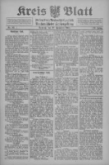 Kreis Blatt f&uuml;r den Kreis Neutomischeler zugleich Hopfenzeitung 1910.11.22 Jg.29 Nr93