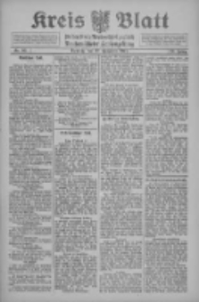 Kreis Blatt für den Kreis Neutomischeler zugleich Hopfenzeitung 1910.11.22 Jg.29 Nr93