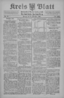 Kreis Blatt f&uuml;r den Kreis Neutomischeler zugleich Hopfenzeitung 1910.11.25 Jg.29 Nr94