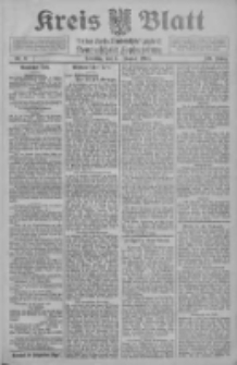 Kreis Blatt für den Kreis Neutomischeler zugleich Hopfenzeitung 1911.01.31 Jg.30 Nr9