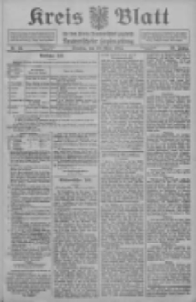 Kreis Blatt für den Kreis Neutomischeler zugleich Hopfenzeitung 1911.03.28 Jg.30 Nr25