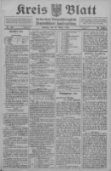 Kreis Blatt für den Kreis Neutomischeler zugleich Hopfenzeitung 1911.03.31 Jg.30 Nr26