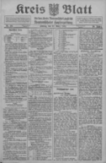 Kreis Blatt für den Kreis Neutomischeler zugleich Hopfenzeitung 1911.03.31 Jg.30 Nr26
