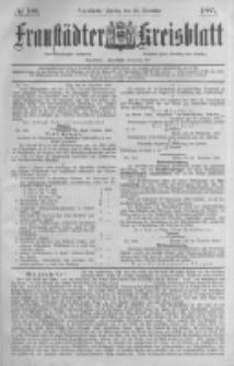 Fraust&auml;dter Kreisblatt. 1885.12.25 Nr103