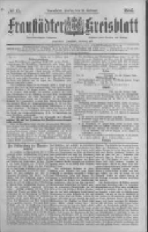 Fraust&auml;dter Kreisblatt. 1886.02.26 Nr17