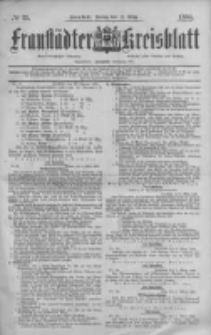 Fraust&auml;dter Kreisblatt. 1886.03.12 Nr21