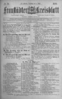 Fraust&auml;dter Kreisblatt. 1886.05.04 Nr35