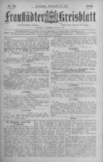 Fraustädter Kreisblatt. 1886.07.23 Nr58