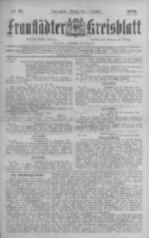 Fraust&auml;dter Kreisblatt. 1886.10.01 Nr78