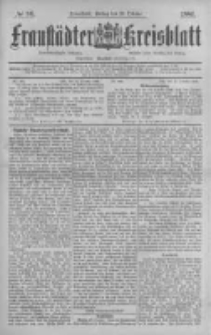 Fraust&auml;dter Kreisblatt. 1886.10.29 Nr86