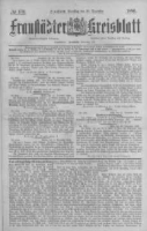 Fraust&auml;dter Kreisblatt. 1886.12.28 Nr103