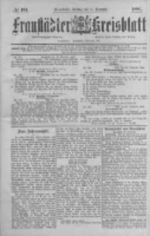 Fraust&auml;dter Kreisblatt. 1886.12.31 Nr104
