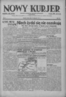 Nowy Kurjer: dziennik poświęcony sprawom politycznym i społecznym 1937.01.13 R.48 Nr9