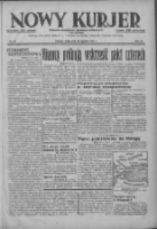 Nowy Kurjer: dziennik poświęcony sprawom politycznym i społecznym 1937.01.20 R.48 Nr15