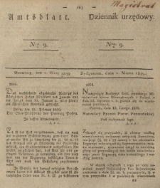 Amtsblatt der Königlichen Preussischen Regierung zu Bromberg. 1839.03.01 No.9