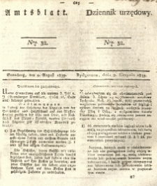 Amtsblatt der Königlichen Preussischen Regierung zu Bromberg. 1839.08.09 No.32