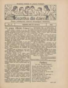 Gazetka dla Dzieci: pismo poświęcone r&oacute;wnież dorastającej młodzieży: bezpłatny dodatek do "Gazety Polskiej" 1924.06.26 Nr23