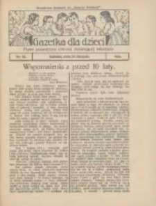 Gazetka dla Dzieci: pismo poświęcone również dorastającej młodzieży: bezpłatny dodatek do "Gazety Polskiej" 1924.08.28 Nr32