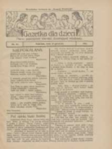 Gazetka dla Dzieci: pismo poświęcone r&oacute;wnież dorastającej młodzieży: bezpłatny dodatek do "Gazety Polskiej" 1925.12.10 Nr50
