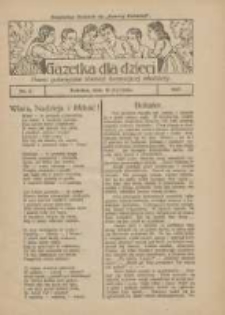 Gazetka dla Dzieci: pismo poświęcone również dorastającej młodzieży: bezpłatny dodatek do "Gazety Polskiej" 1927.01.13 Nr2