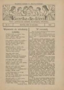 Gazetka dla Dzieci: pismo poświęcone również dorastającej młodzieży: bezpłatny dodatek do "Gazety Polskiej" 1927.01.20 Nr3