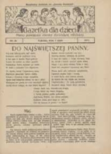 Gazetka dla Dzieci: pismo poświęcone również dorastającej młodzieży: bezpłatny dodatek do "Gazety Polskiej" 1927.05.05 Nr18