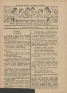Gazetka dla Dzieci: pismo poświęcone r&oacute;wnież dorastającej młodzieży: bezpłatny dodatek do "Gazety Polskiej" 1927.12.01 Nr48
