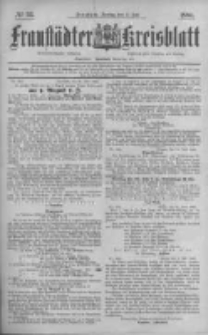 Fraustädter Kreisblatt. 1886.07.02 Nr52