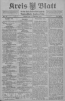 Kreis Blatt für den Kreis Neutomischeler zugleich Hopfenzeitung 1911.09.01 Jg.30 Nr70