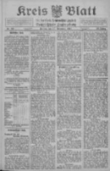 Kreis Blatt für den Kreis Neutomischeler zugleich Hopfenzeitung 1911.11.10 Jg.30 Nr90
