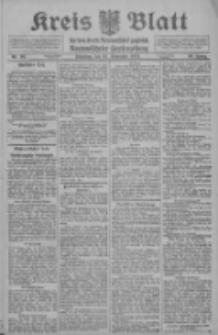 Kreis Blatt für den Kreis Neutomischeler zugleich Hopfenzeitung 1911.11.21 Jg.30 Nr93