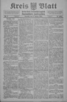 Kreis Blatt für den Kreis Neutomischeler zugleich Hopfenzeitung 1912.01.09 Jg.31 Nr3