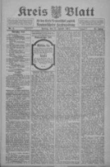 Kreis Blatt f&uuml;r den Kreis Neutomischeler zugleich Hopfenzeitung 1912.01.12 Jg.31 Nr4