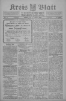Kreis Blatt f&uuml;r den Kreis Neutomischeler zugleich Hopfenzeitung 1912.01.16 Jg.31 Nr5