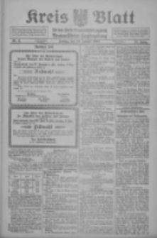 Kreis Blatt f&uuml;r den Kreis Neutomischeler zugleich Hopfenzeitung 1912.01.19 Jg.31 Nr6