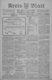 Kreis Blatt f&uuml;r den Kreis Neutomischeler zugleich Hopfenzeitung 1912.01.23 Jg.31 Nr7