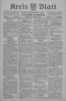 Kreis Blatt f&uuml;r den Kreis Neutomischeler zugleich Hopfenzeitung 1912.03.08 Jg.31 Nr20
