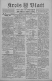 Kreis Blatt f&uuml;r den Kreis Neutomischeler zugleich Hopfenzeitung 1912.03.26 Jg.31 Nr25