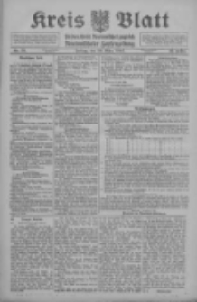Kreis Blatt f&uuml;r den Kreis Neutomischeler zugleich Hopfenzeitung 1912.03.29 Jg.31 Nr26