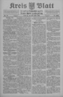 Kreis Blatt f&uuml;r den Kreis Neutomischeler zugleich Hopfenzeitung 1912.04.16 Jg.31 Nr31
