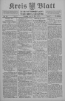 Kreis Blatt f&uuml;r den Kreis Neutomischeler zugleich Hopfenzeitung 1912.04.23 Jg.31 Nr33
