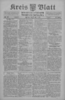 Kreis Blatt f&uuml;r den Kreis Neutomischeler zugleich Hopfenzeitung 1912.05.03 Jg.31 Nr36