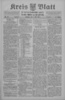 Kreis Blatt f&uuml;r den Kreis Neutomischeler zugleich Hopfenzeitung 1912.05.07 Jg.31 Nr37