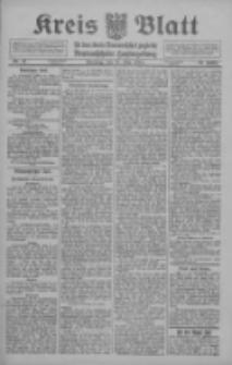 Kreis Blatt f&uuml;r den Kreis Neutomischeler zugleich Hopfenzeitung 1912.05.21 Jg.31 Nr41