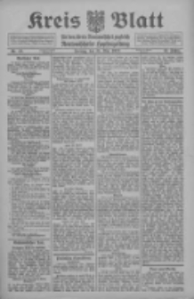 Kreis Blatt f&uuml;r den Kreis Neutomischeler zugleich Hopfenzeitung 1912.05.31 Jg.31 Nr44